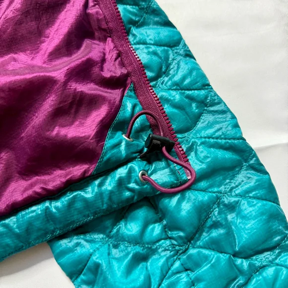 The North Face ThermoBall Full Zip Jacket Berry Purple Large - Picture 7 of 8